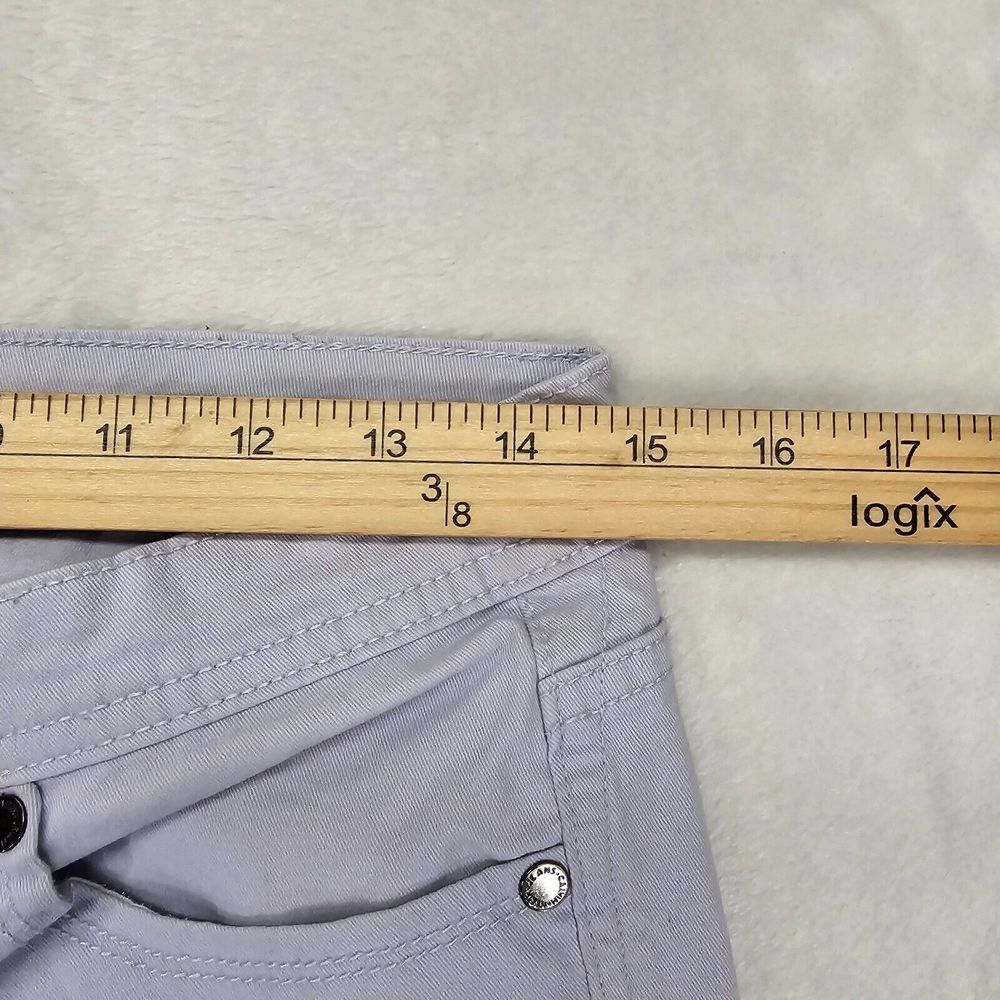 Calvin Klein Jeans Women's Size 8 Light Gray Skinny Crop Mid Rise Stretch Pocket - Picture 11 of 15